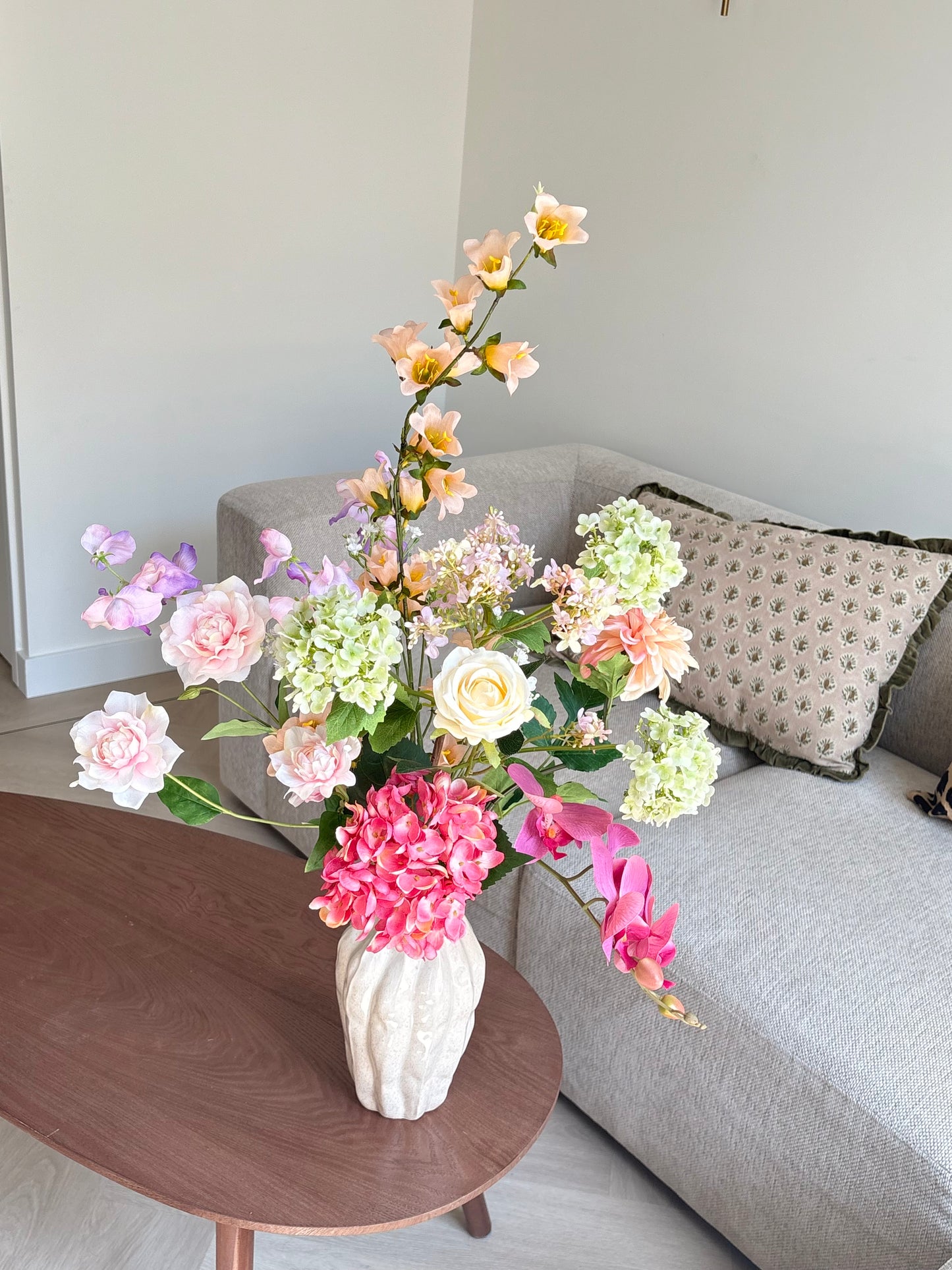 Zijden boeket Floortje