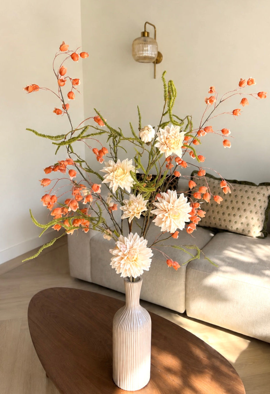 Zijden boeket Florine
