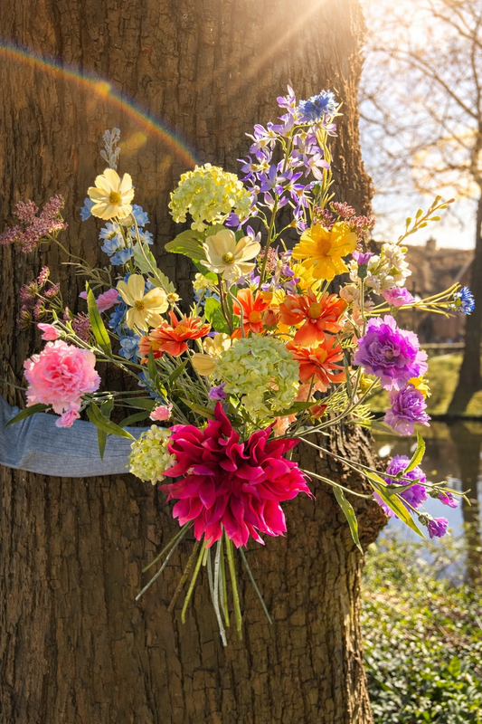 Zijden boeket Feline
