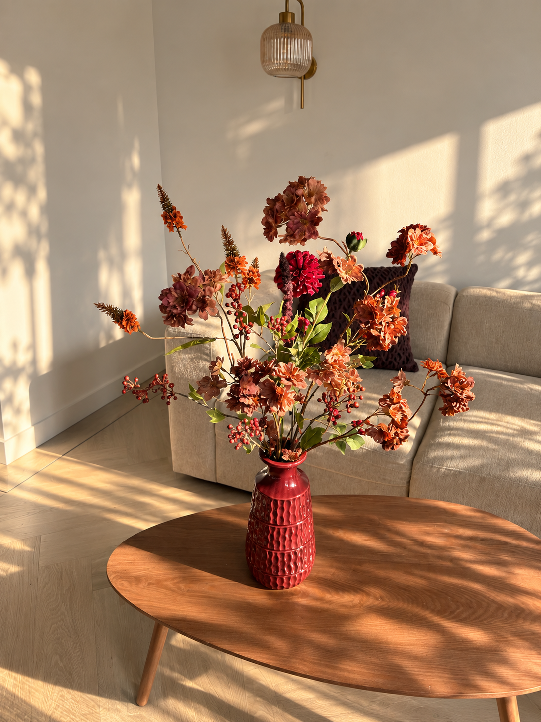 Zijden boeket Autumn